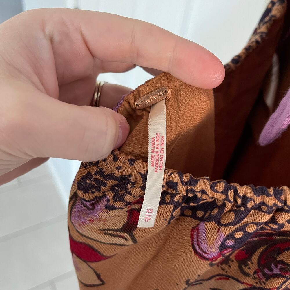 Free People Indio Sun Jumpsuit in Golden Combo - Picture 8 of 11
